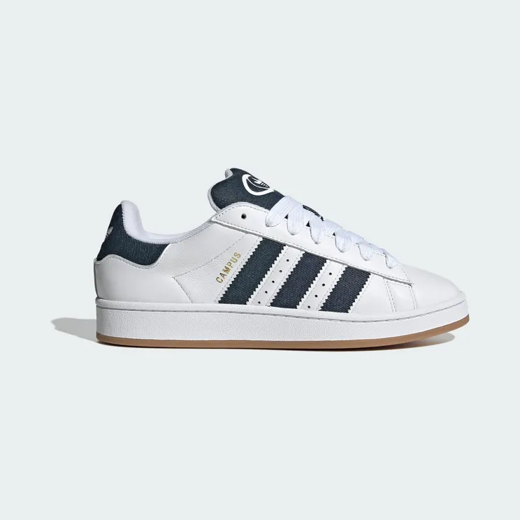 Adidas Campus 00s Cloud White / Night Indigo / Gold Metallic (JQ7439)