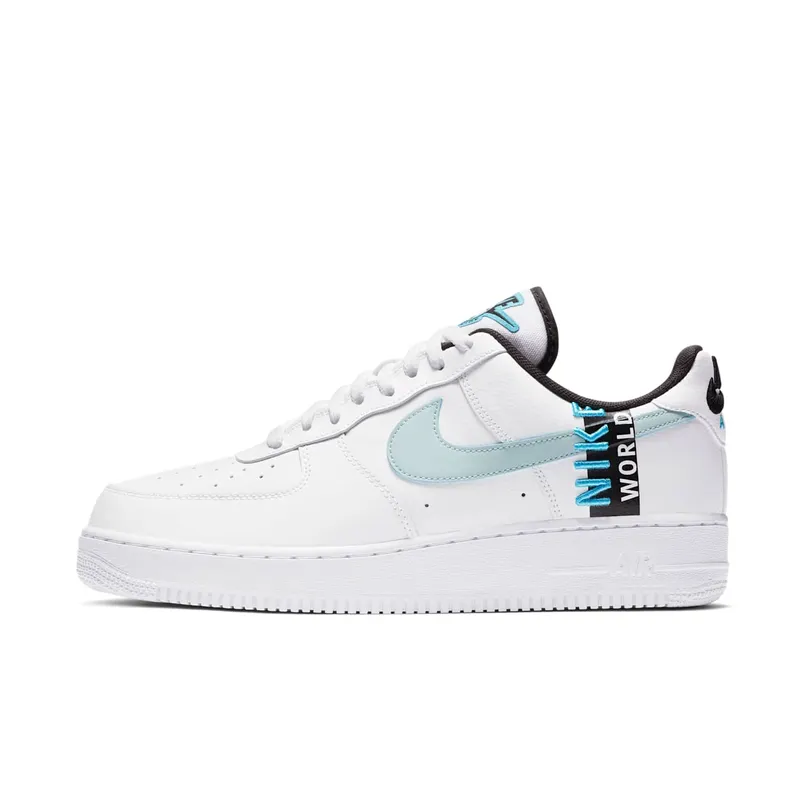 Nike Air Force 1 ’07 LV8 Blue Worldwide White/Blue Fury/Black (CK6924-100)