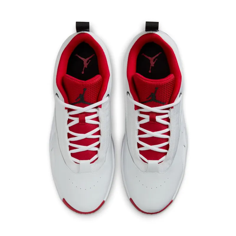 Jordan Max Aura 6 White Black Gym Red (FQ8298-106)