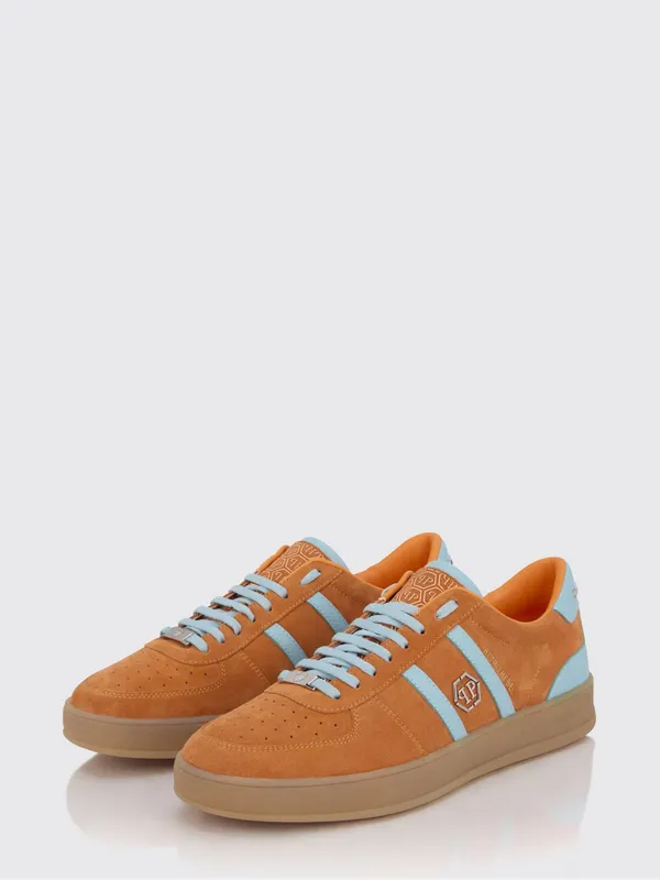 Philipp plein Retro Rebel Suede Sneakers Orange (PAFSUSC0941PLE010N20)