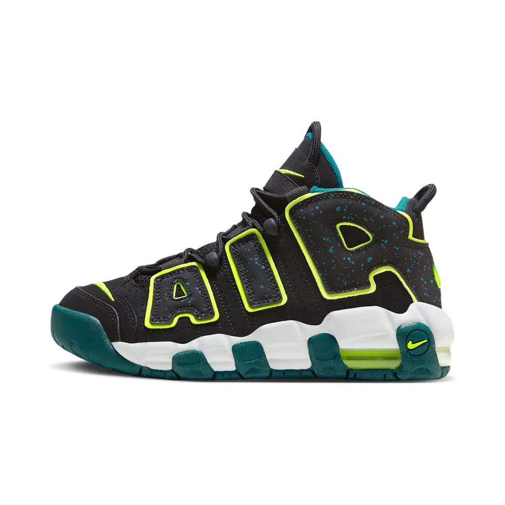 Nike Air More Uptempo Low Black Geode Teal (DZ2809-001)