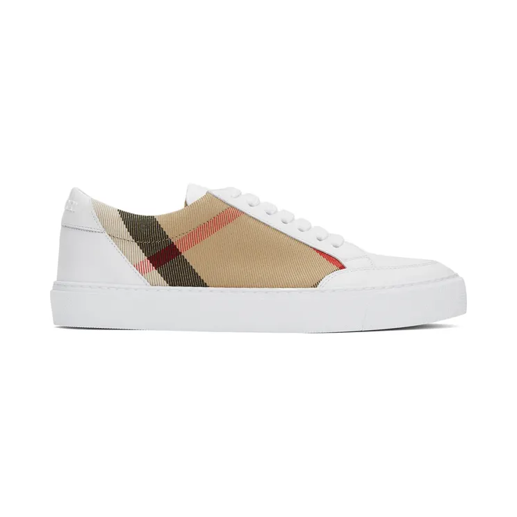 Burberry House Check Sneakers Archive Beige White (W) (8024326)
