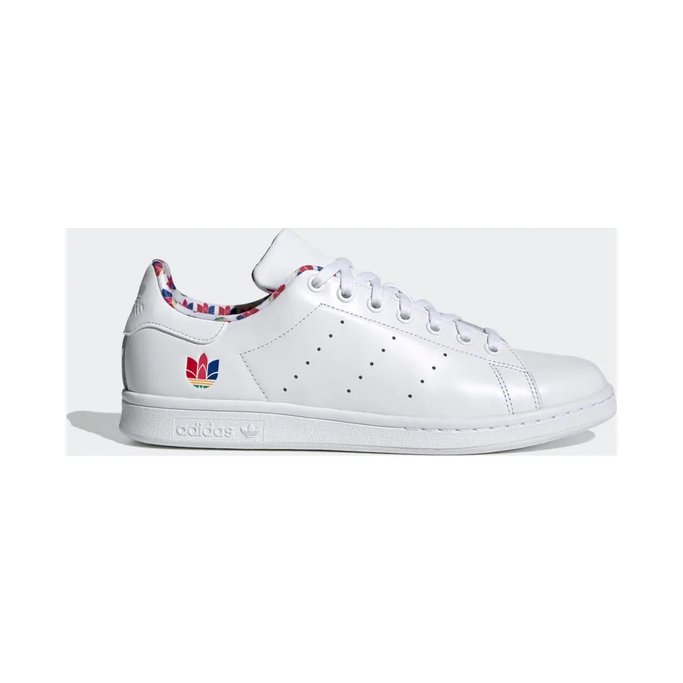 adidas Stan Smith Schuh Cloud White / Cloud White / Scarlet (FY2839)
