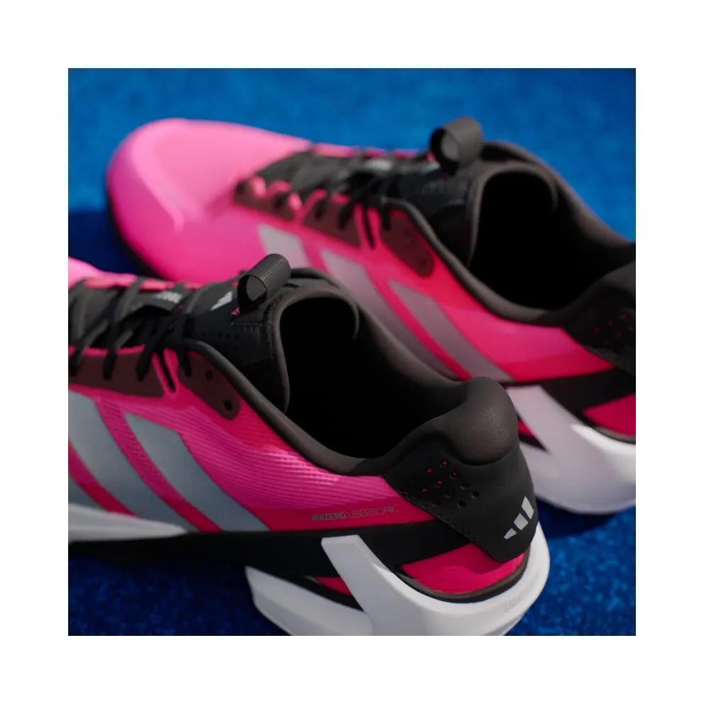 adidas Adizero Ubersonic 5 Lucid Pink Silver Metallic Core Black (JQ2901)