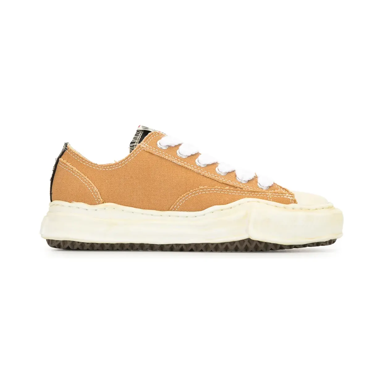 Maison Mihara Yasuhiro met contrasterend vlak “Green” (A05FW728)