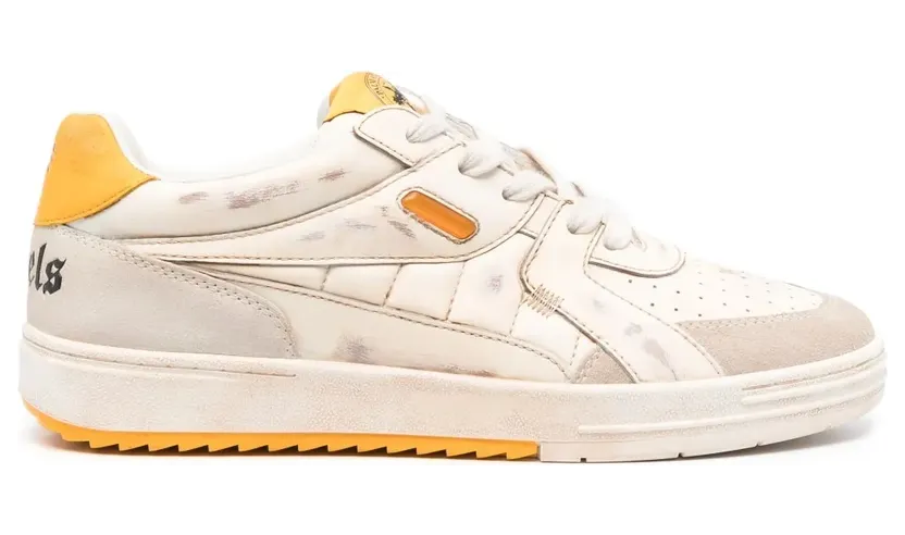 Palm Angels University low-top “White” (PMIA078S23LEA0030118)