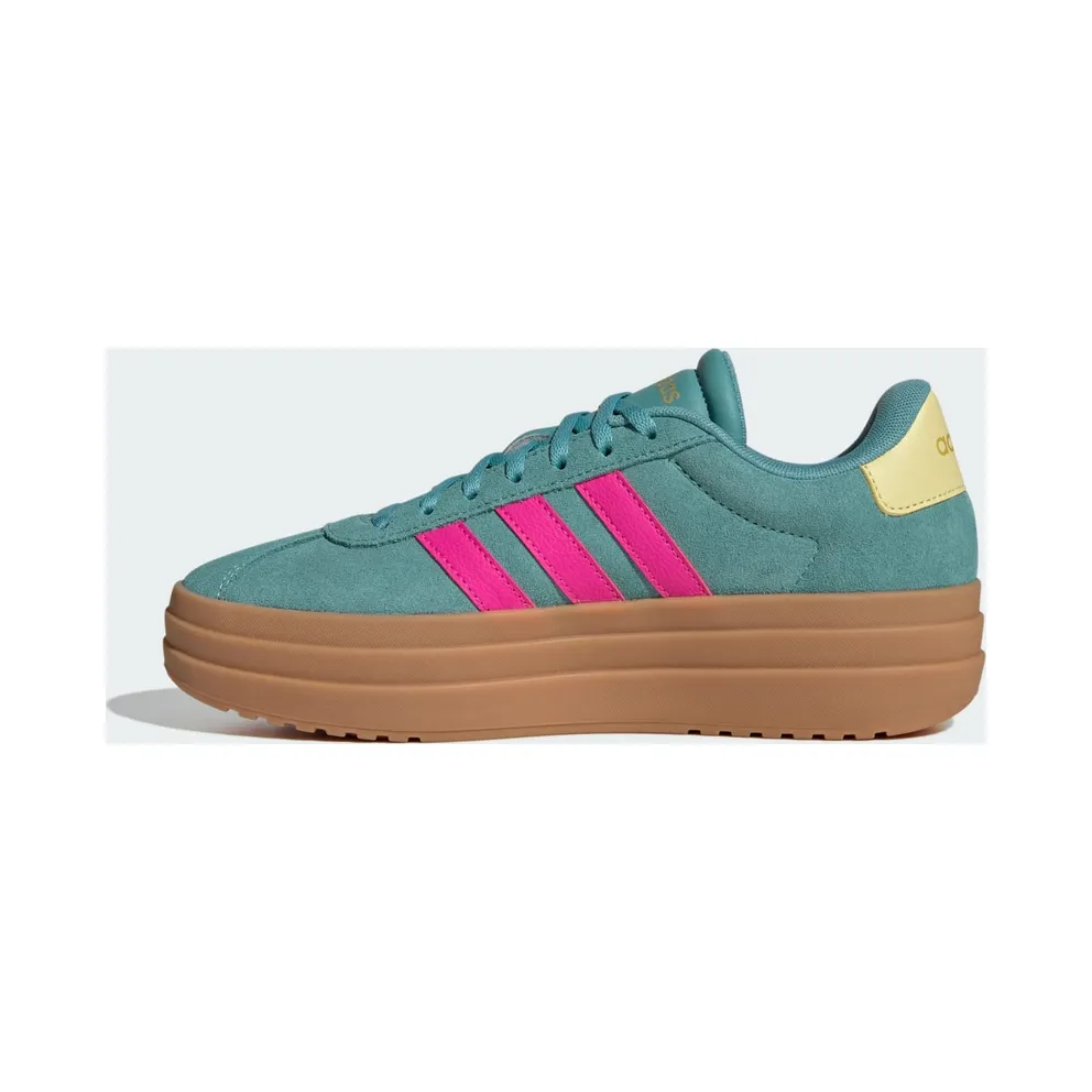 Adidas VL Court Bold Powder Teal / Shock Pink / Powder Yellow (JQ5634)