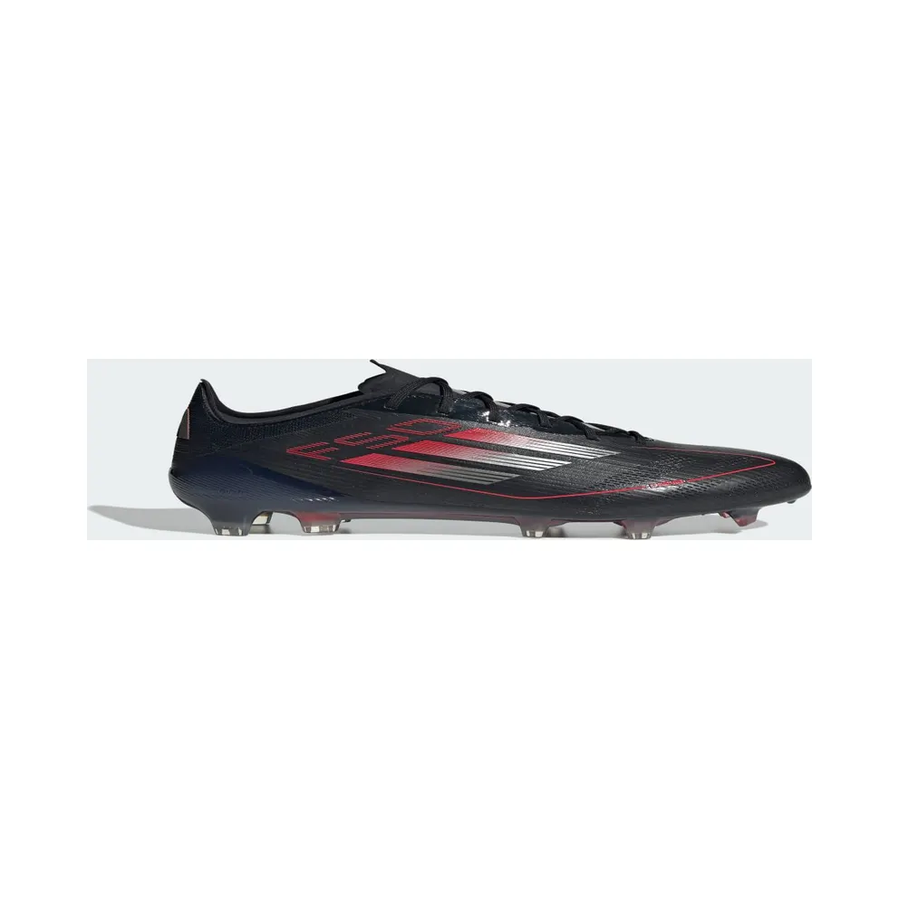 adidas F50 Elite Firm Ground Boots “Core Black / Iron Metallic / Lucid Red” (IE1202)