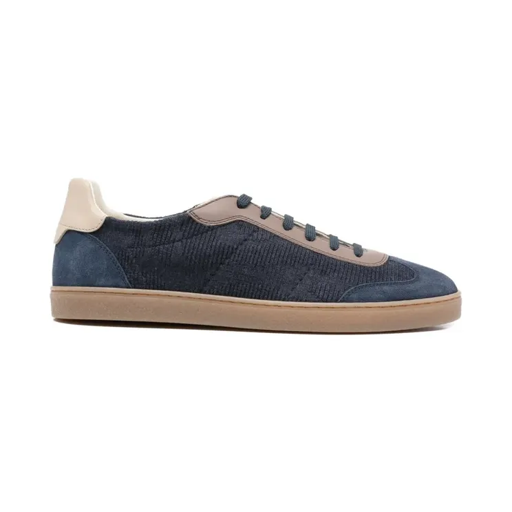 Brunello Cucinelli mit Kontrasteinsätzen “Blue” (MZUTSGJ344CPC58)