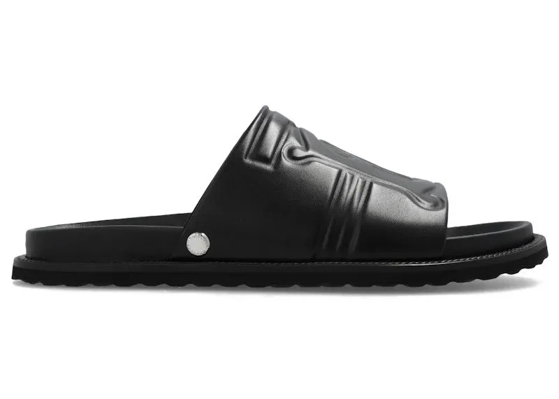 Burberry Thornton Leather Slides Black (8065467)
