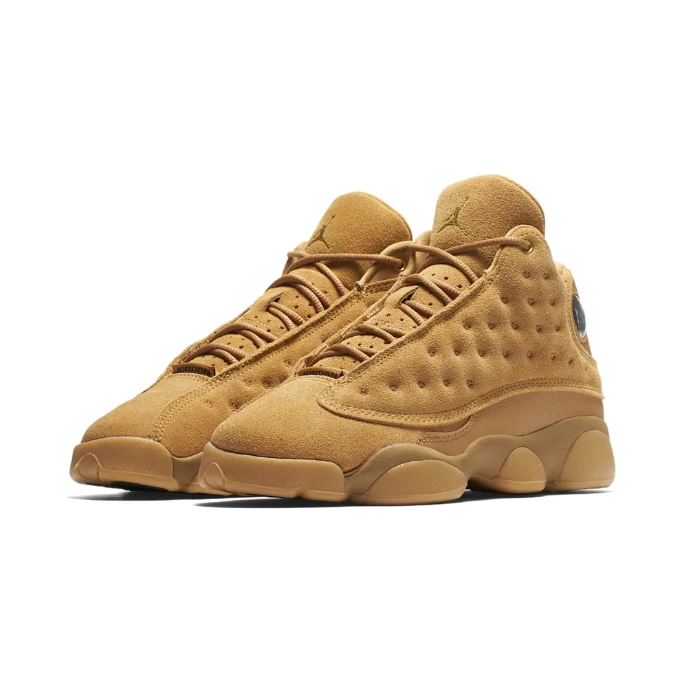Jordan 13 Retro Wheat (GS) Elemental Gold/Baroque Brown-Gum Yellow (414574-705)