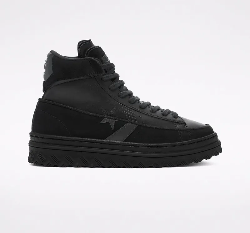Converse Pro Leather X2 High ‘Black Ice – Triple Black’ Black/Black/Black (169478C)