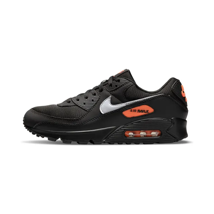 Nike Air Max 90 “Black / Orange-Silver” (DJ6881001)