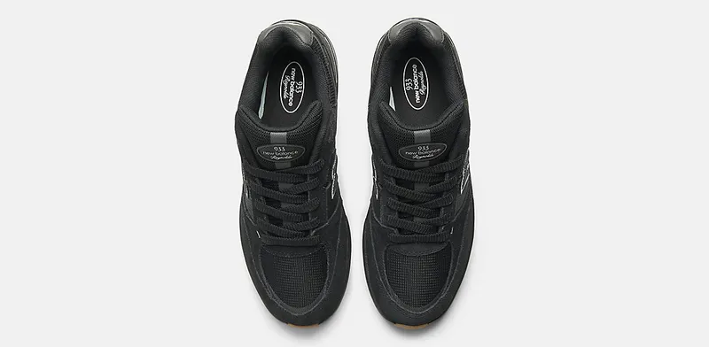 New Balance Numeric 933 Andrew Reynolds Black Gum (NM933NAP)
