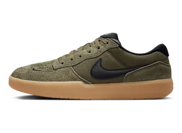 Nike SB Force 58 Skate “Medium Olive/Medium Olive/Gum Light Brown/Black” (IQ8398-200)