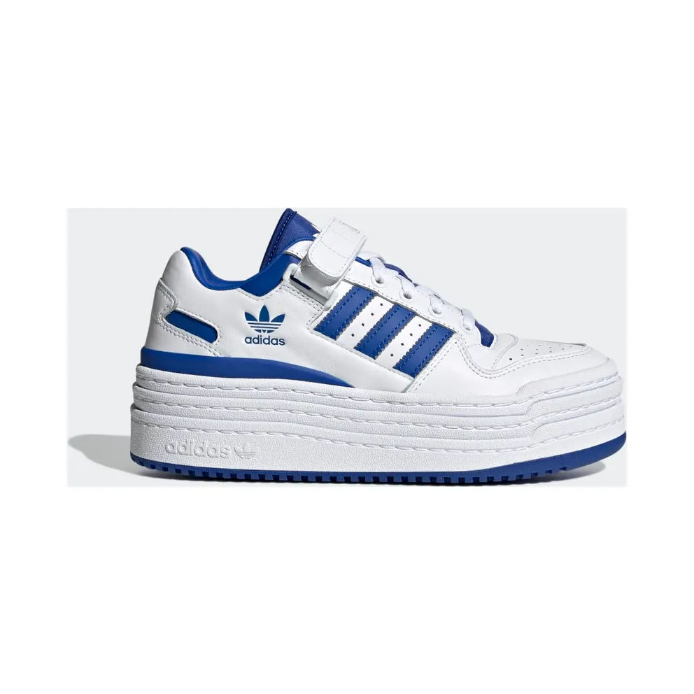 adidas Wmns Triple Platforum Low Footwear White / Footwear White / Team Royal Blue (H05049)