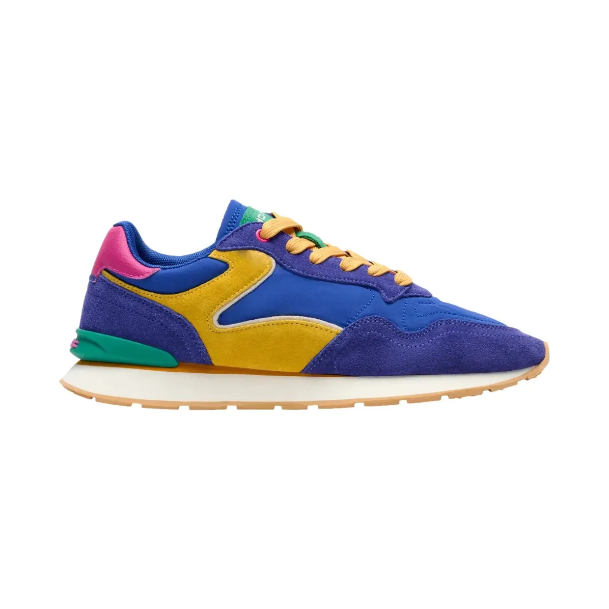 Hoff Sneakers van leermix met logodetail model ‘CITY DOPAMINE ROYAL BLUE’ (12602016) (4)