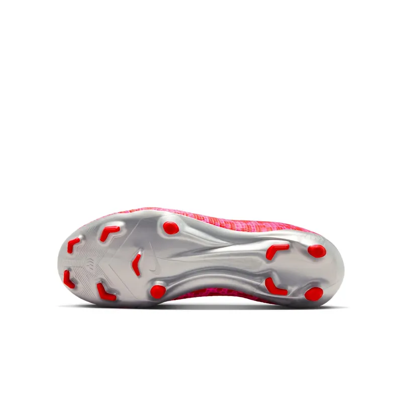 Nike Mercurial Vapor Academy Rush Red/Metallic Silver/Hyper Pink/University Gold (IQ3580-601)