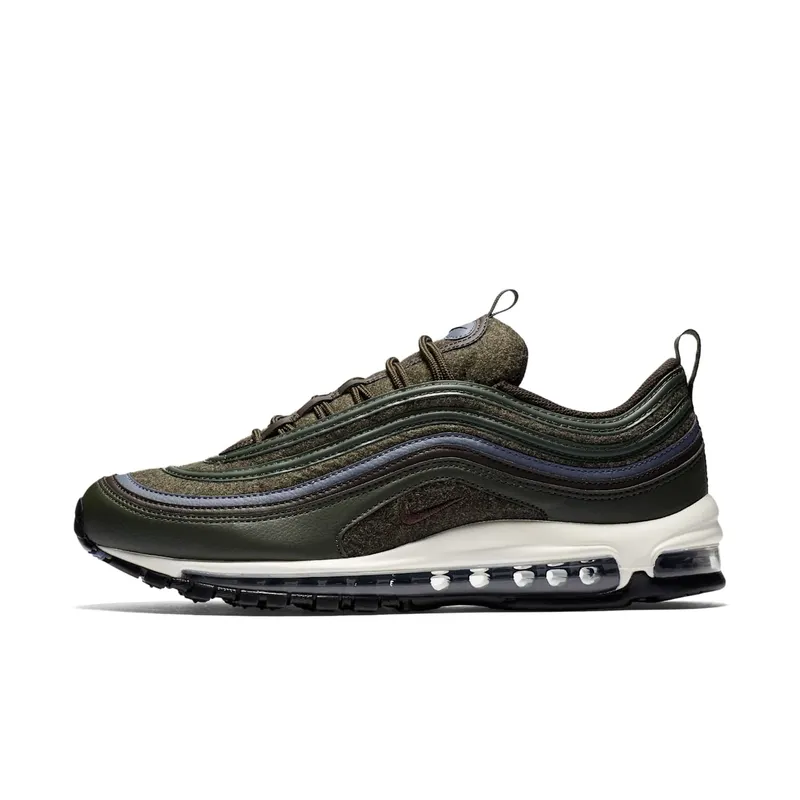 Nike Air Max 97 Wool Sequoia Sequoia/Velvet Brown-Light Carbon-Sail (312834-300)