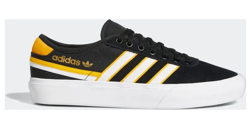 adidas Delpala Core Black / Cloud White / Crew Yellow (FY7456)