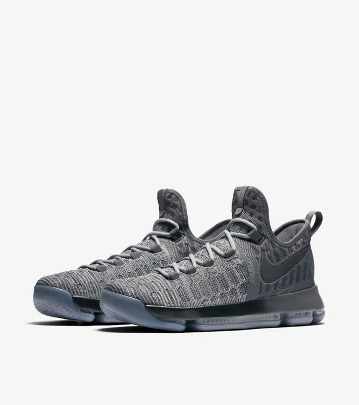 Nike KD 9 Battle Grey Wolf Grey/Dark Grey (843392-002)