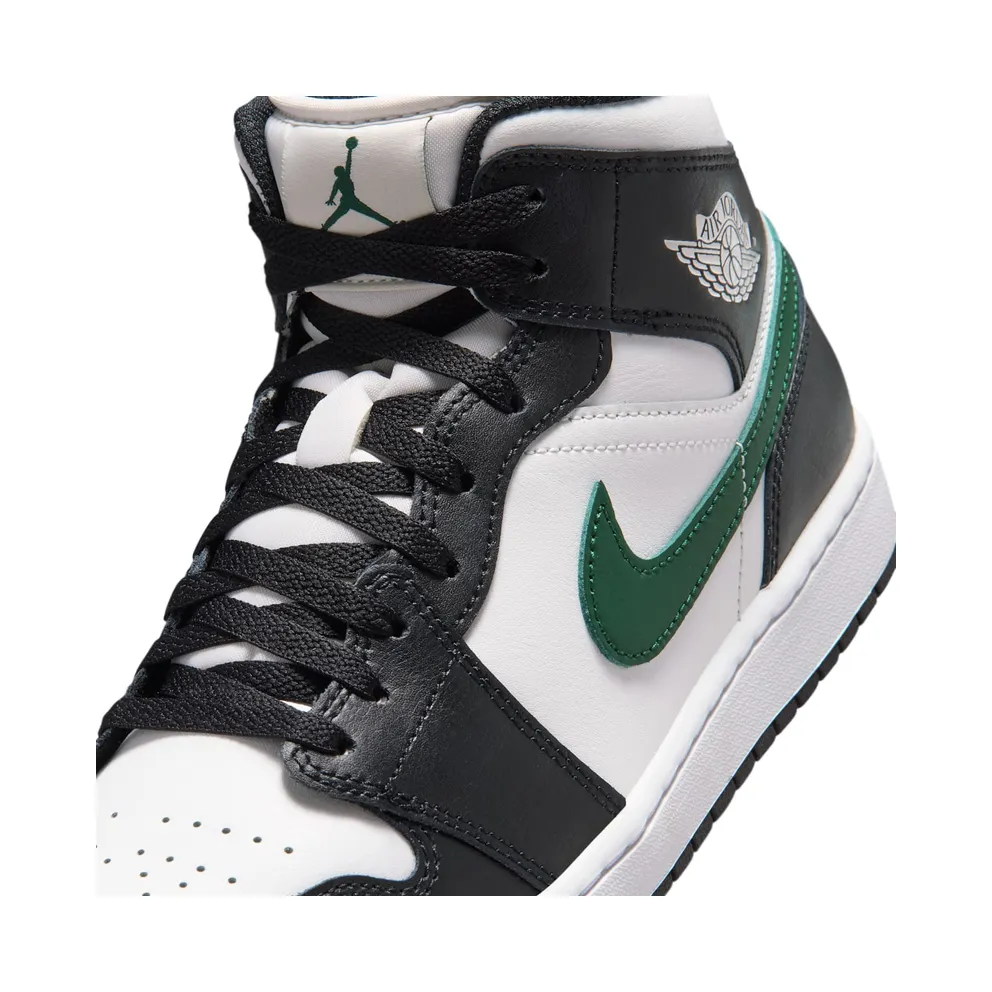 Nike Air Jordan 1 Mid “Black / Gorge Green / Summit White” (DQ8426-004)