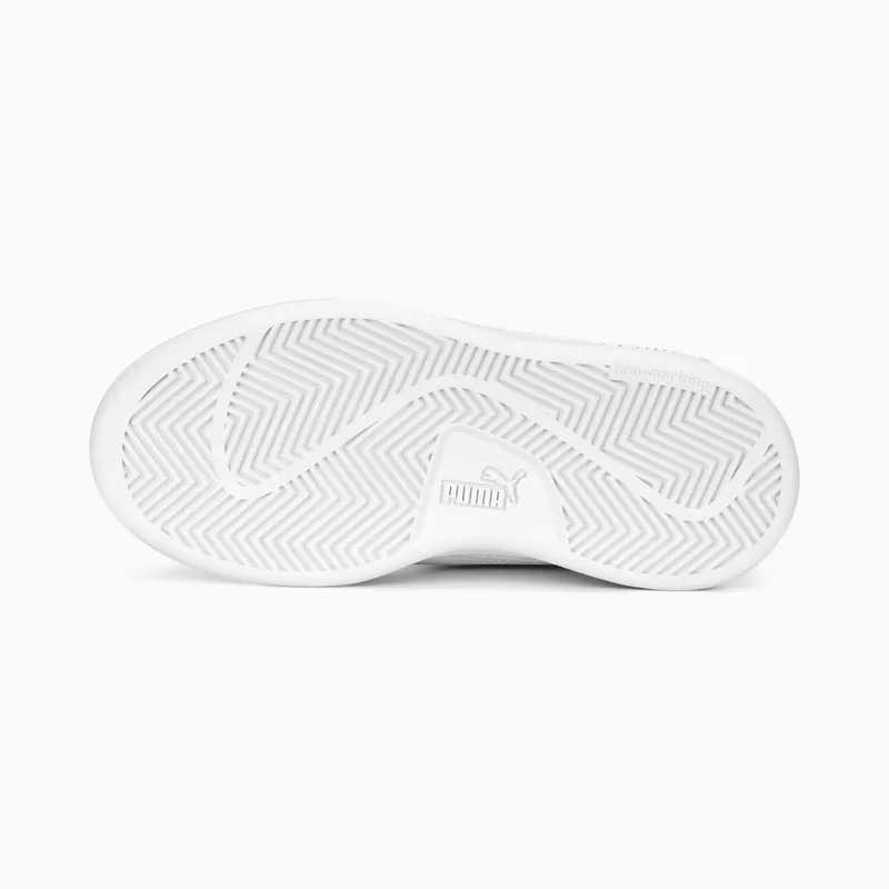 Puma Smash 3.0 Leather V White/Grey (392033-02)