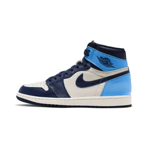 Air Jordan 1 Retro High OG UNC – “Sail / University Blue / Obsidian” (555088-140)