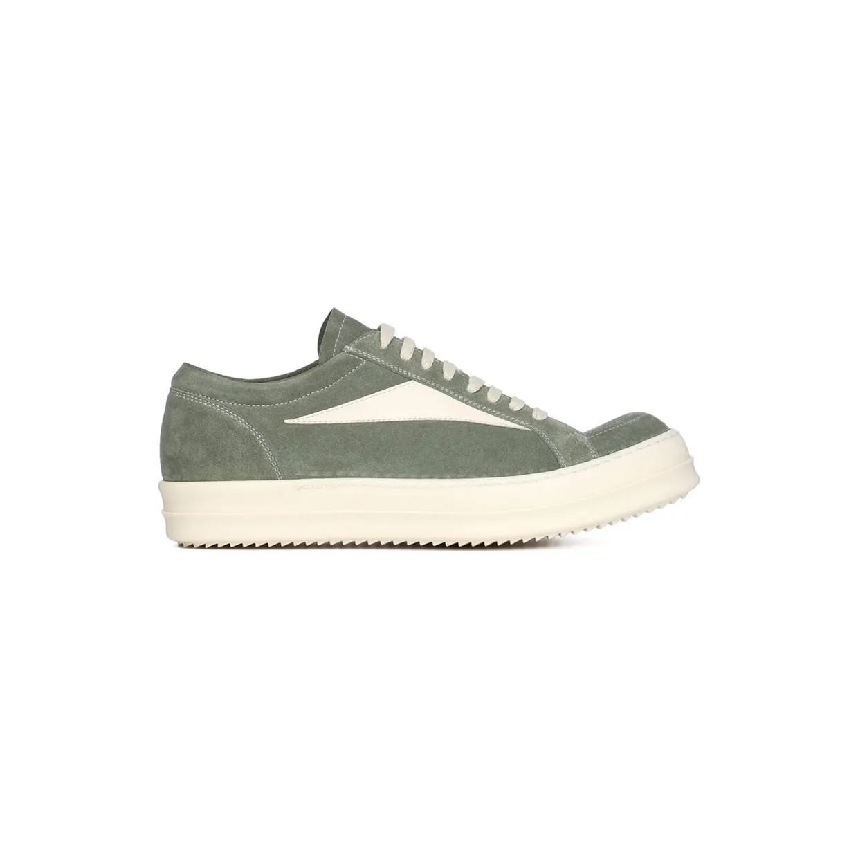 Rick Owens Hollywood Vintage Sneaks Celadon Milk (RU01E5897lVSLCO-1511)
