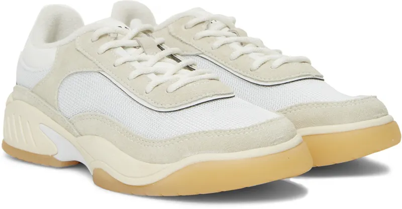 A.P.C. White & Beige Andrea Court (PSAGV-M56116)