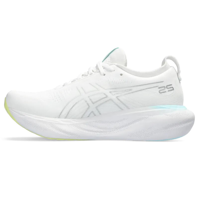 Asics Gel-nimbus 25 White/Pure Silver (1012B356.105)