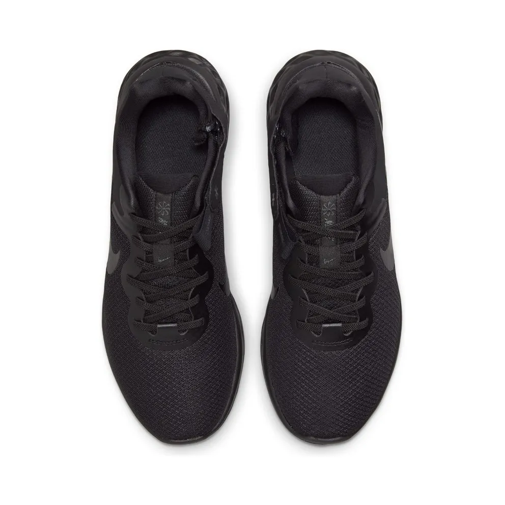 Nike Revolution 6 FlyEase Next Nature Easy On/Off Road Running Black 50% Sustainable Materials (DC8992-001)