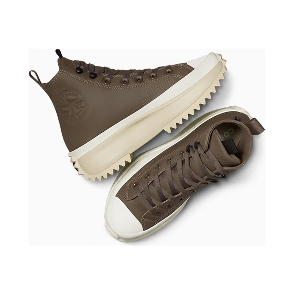 Converse Run Star Hike Platform Weatherized Leather Truffle/Black/Egret (A10049C)