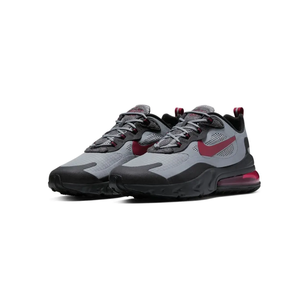 Nike Air Max 270 React Cool Grey Black/Cool Grey/Noble Red (CT3135-001)