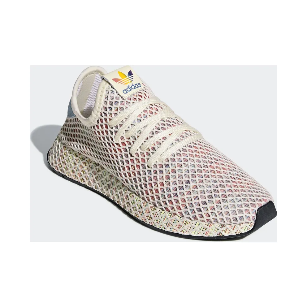 adidas Deerupt Pride Pack (2018) Cream White/Ash Grey/Core Black (CM8474)