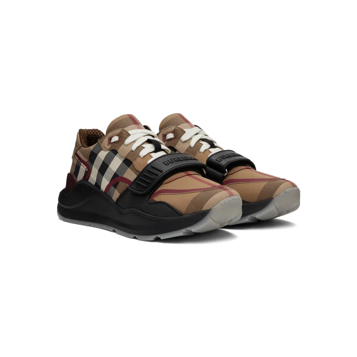 Burberry Brown Ramsey Sneakers (8052971) (4)
