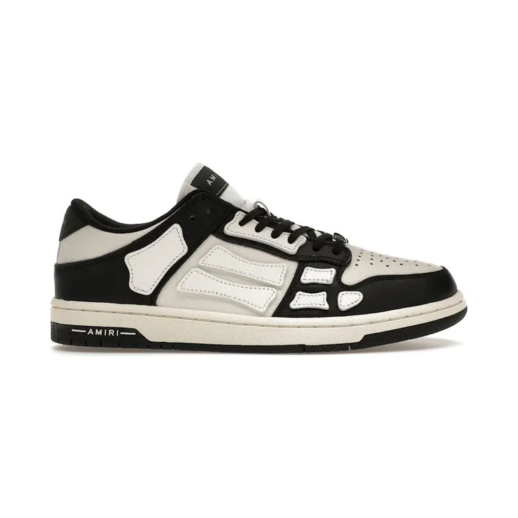 AMIRI Skel Top Low Black White (PXWFS002-004)