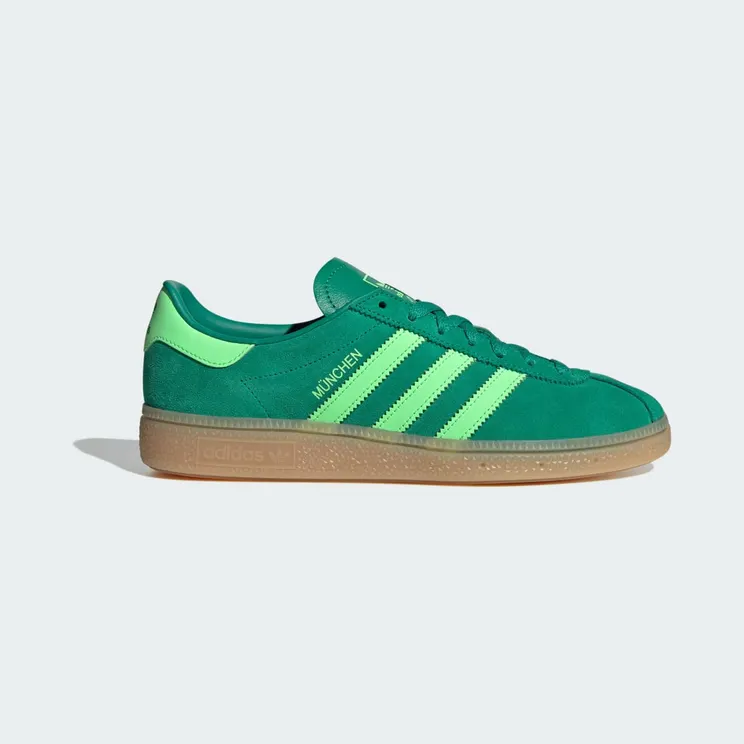 Adidas Muenchen sneakers Court Green / Lime Burst / Gum (JS3997)