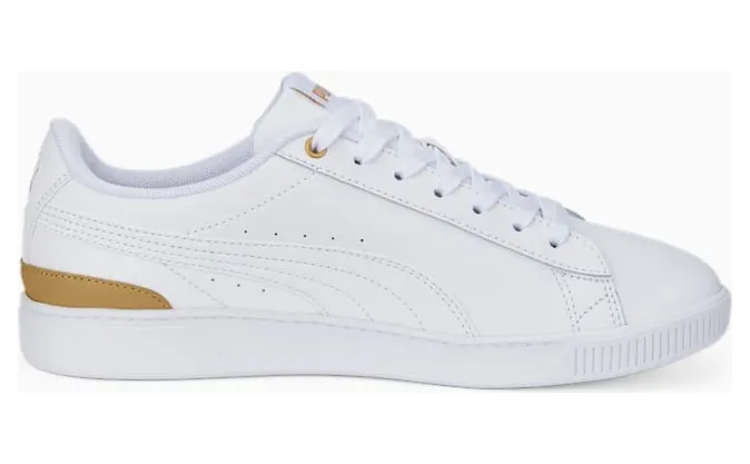 Puma Vikky V3 leren Goud/Wit (383115-08)