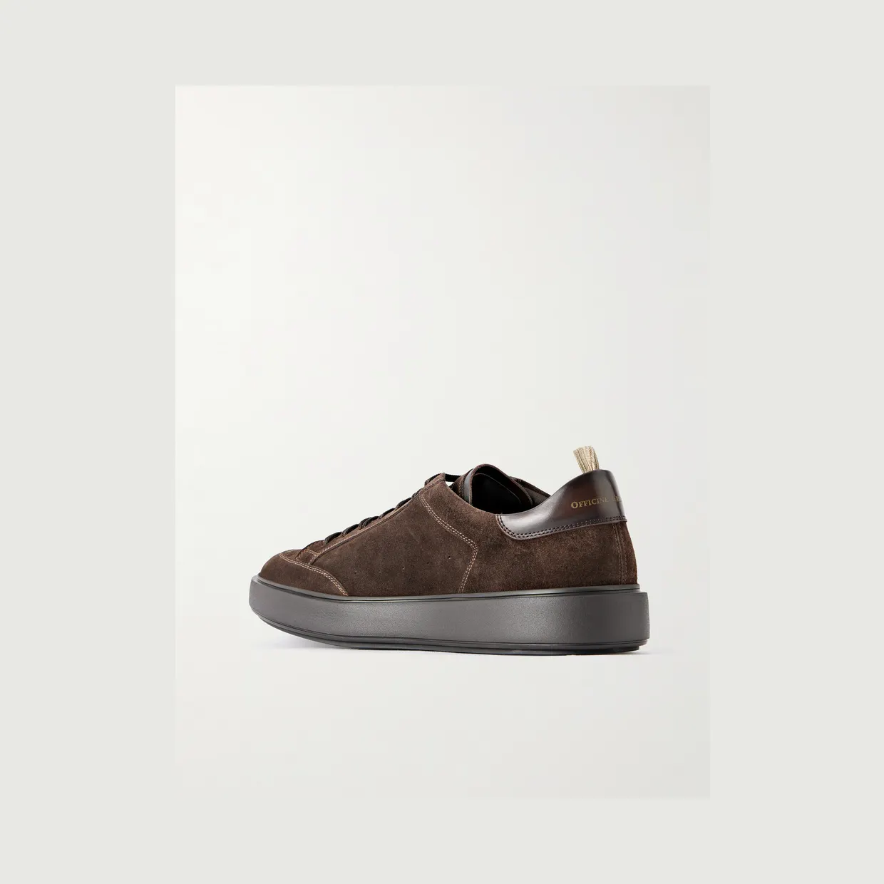 Officine Creative Sequel 001 Lace-Up Suede Sneakers Dark brown (OCUSEQU001-CVCOM00000LC192) (4)