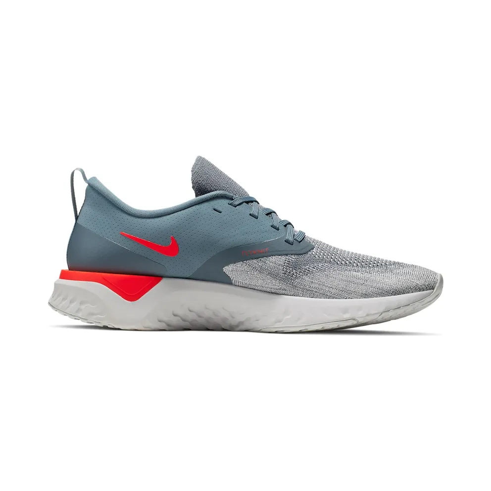Nike Odyssey React Flyknit 2 Armory Blue Armory Blue Vast Grey Black Bright Crimson (AH1015-403)