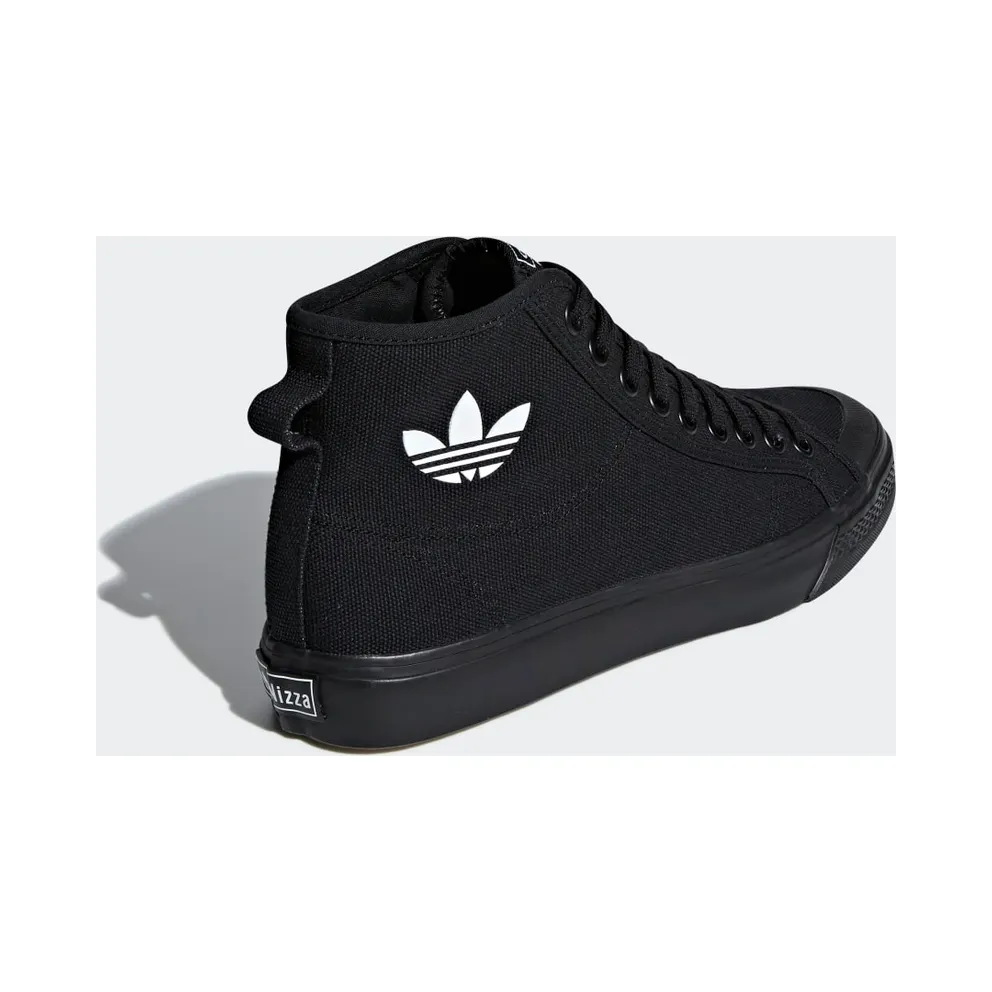 adidas Nizza Hi Core Black Core Black/Core Black/Cloud White (B41651)