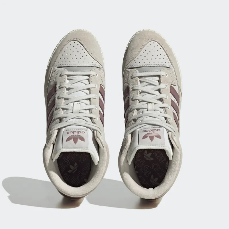 Adidas Centennial 85 High Crystal White / Purple / Burgundy (GY2536)