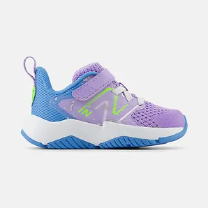 New Balance Rave Run v2 Bungee Lace Lilac Glo Sky Blue Pixel Green (ITRAVHG2)
