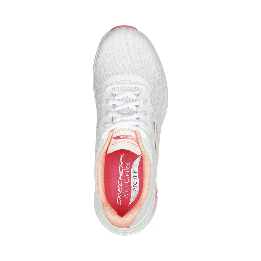 Skechers Arch Fit – Infinity Cool – White / Pink (149722 WPK)