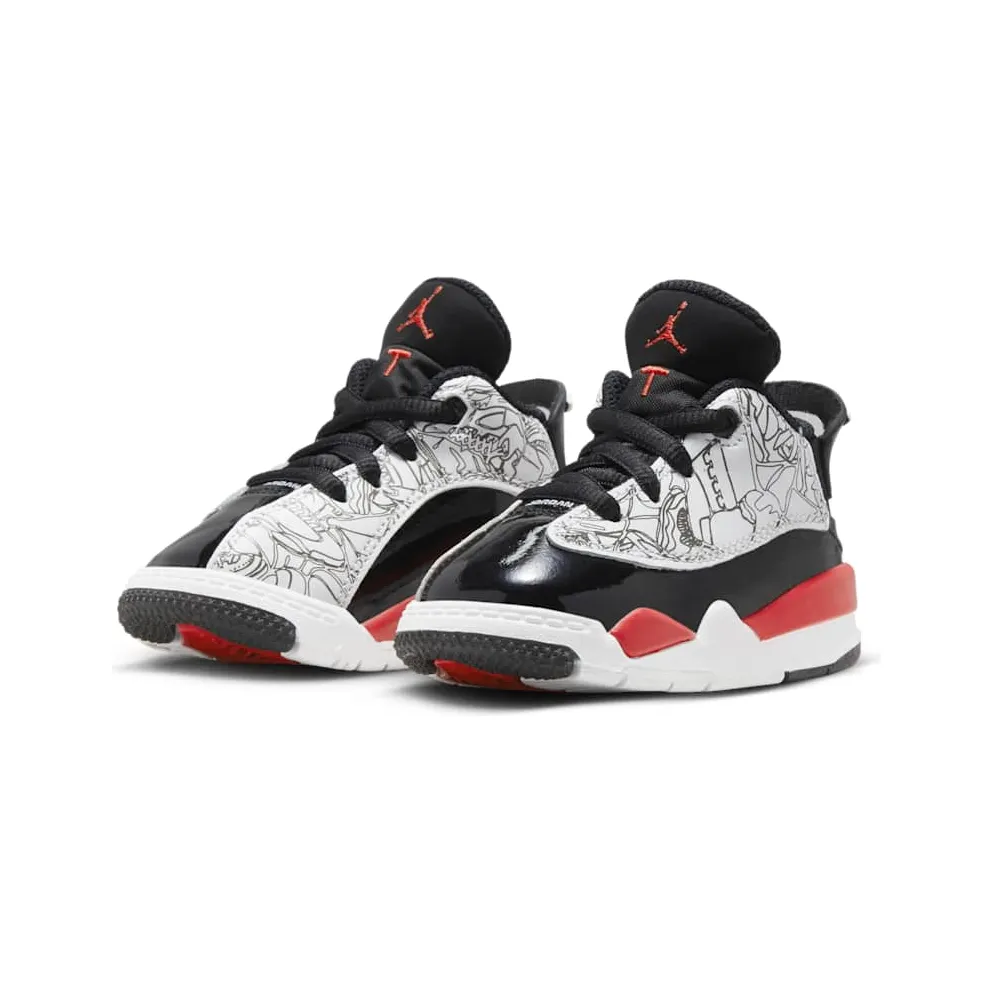 Jordan Dub Zero White Black Fire Red (DV1358-162)