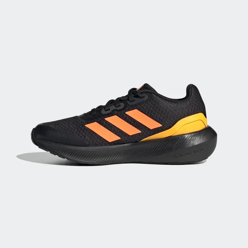 Adidas RunFalcon 3 Lace Core Black / Screaming Orange / Solar Gold (HP5839)