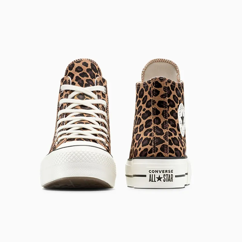 Converse Chuck Taylor All Star Lift Platform Hi Leopard Suede (A17979C)