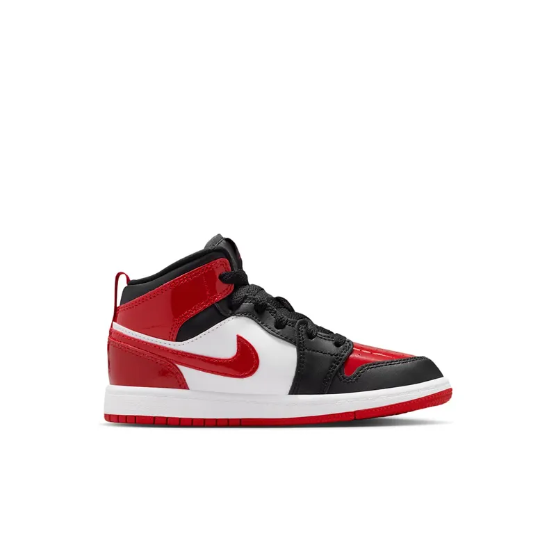Jordan 1 Mid SE PS “Patent Bred Toe” (HV4444-006)
