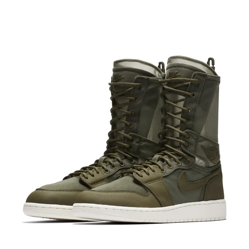 Jordan 1 Explorer XX Olive Canvas (W) Olive Canvas/Phantom (AQ7883-300)